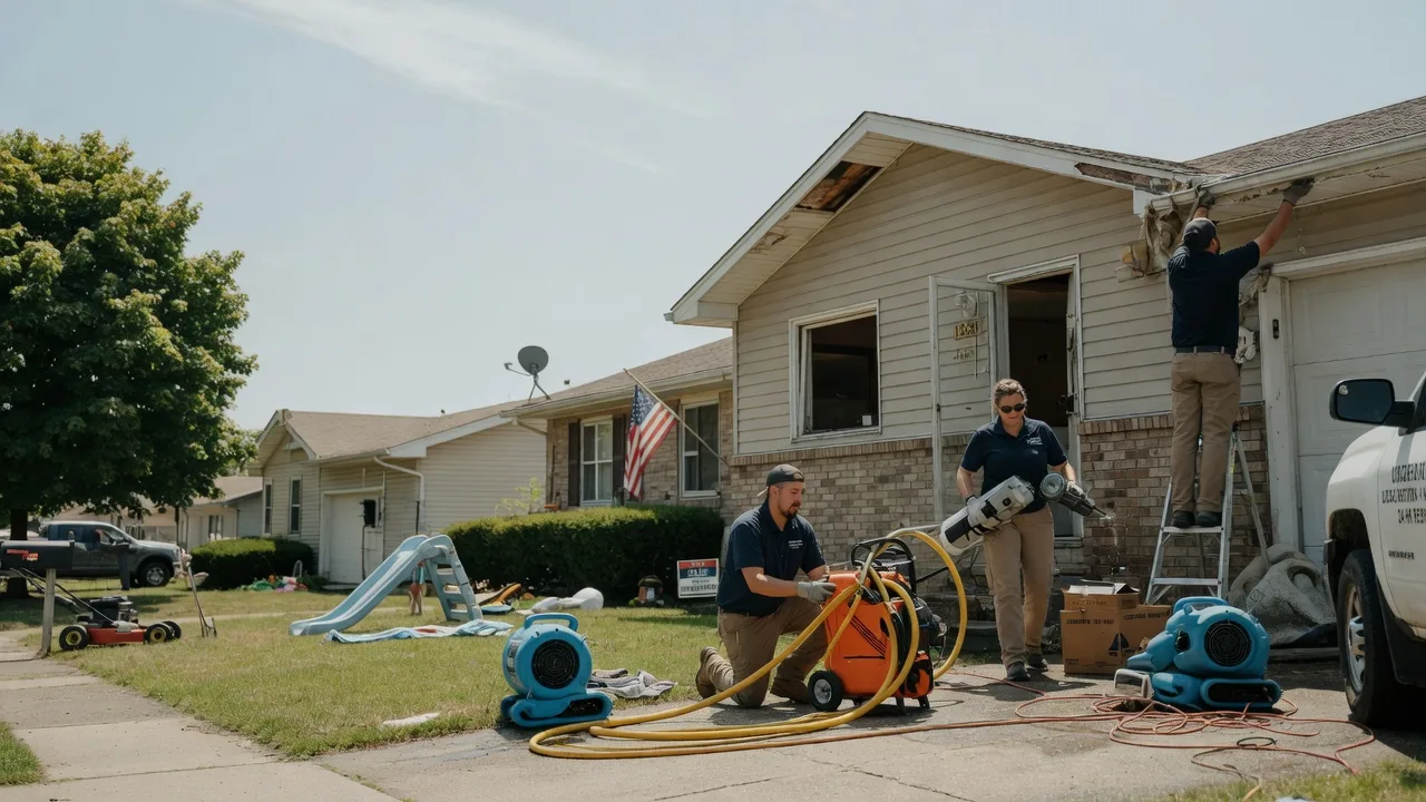 Water Damage Restoration in Hamburg, PA near me